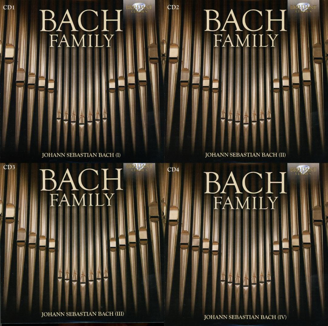バッハ一族のオルガン曲集 ステファノ・モラルディ 24枚組