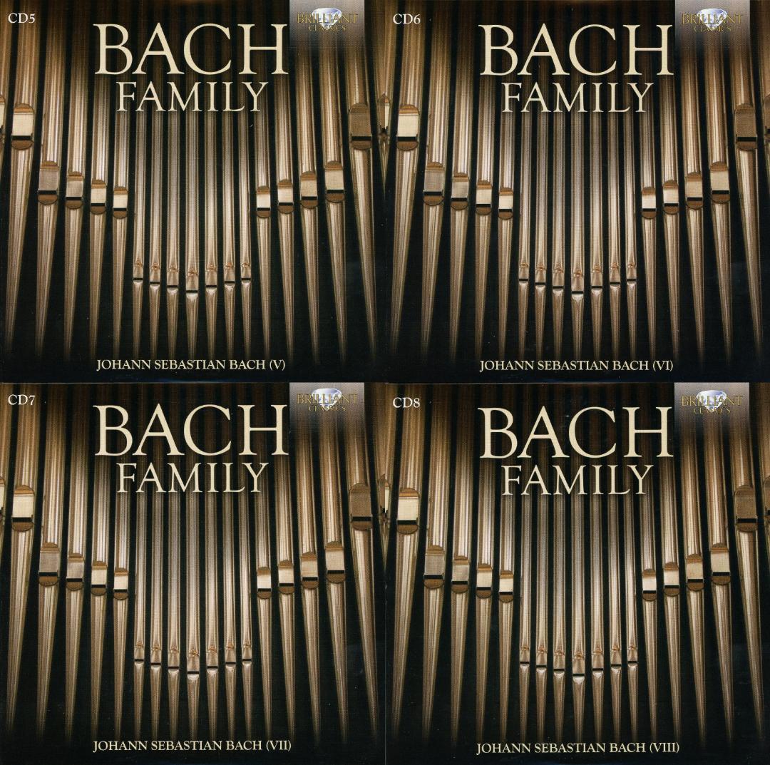 バッハ一族のオルガン曲集 ステファノ・モラルディ 24枚組