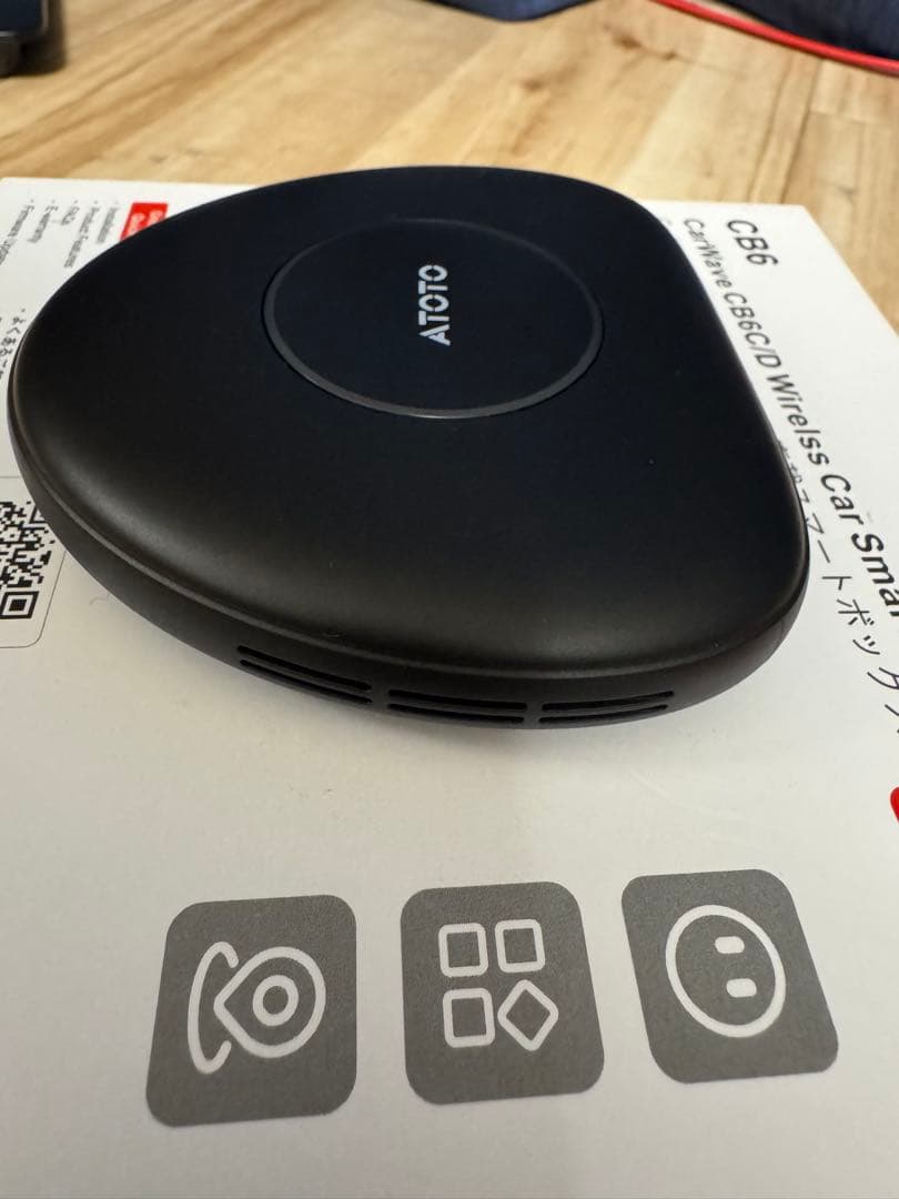 ATOTO CB6C ワイヤレスCarPlay Android AIボックス
