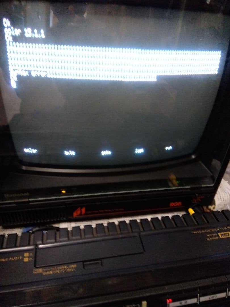 National ブラウン管型テレビモニタ TH-14G1