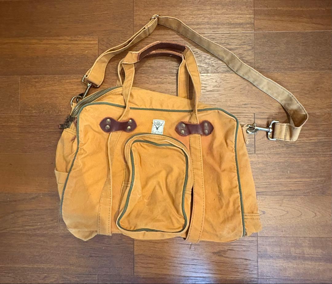 初期South2 west8 ショルダーバッグ キャンバスバッグ 3WAYアメ製