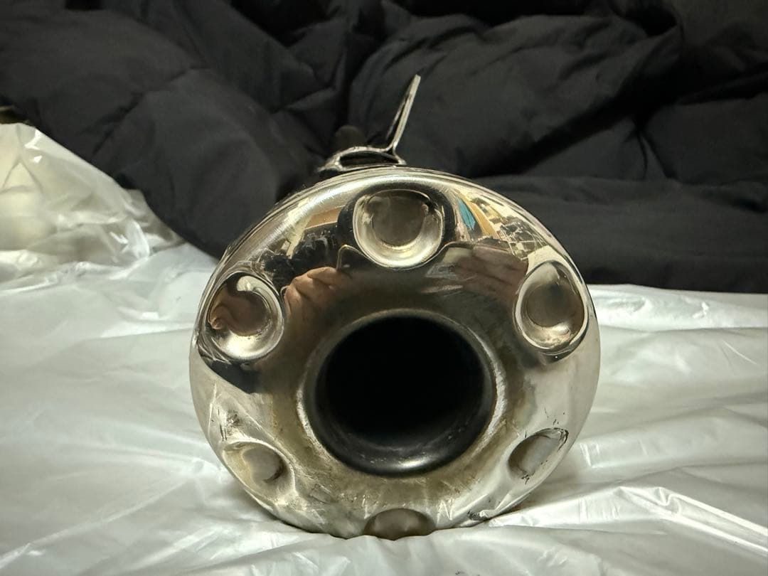 ペイトンプレイス　SR400Flマフラー メガホンマフラー