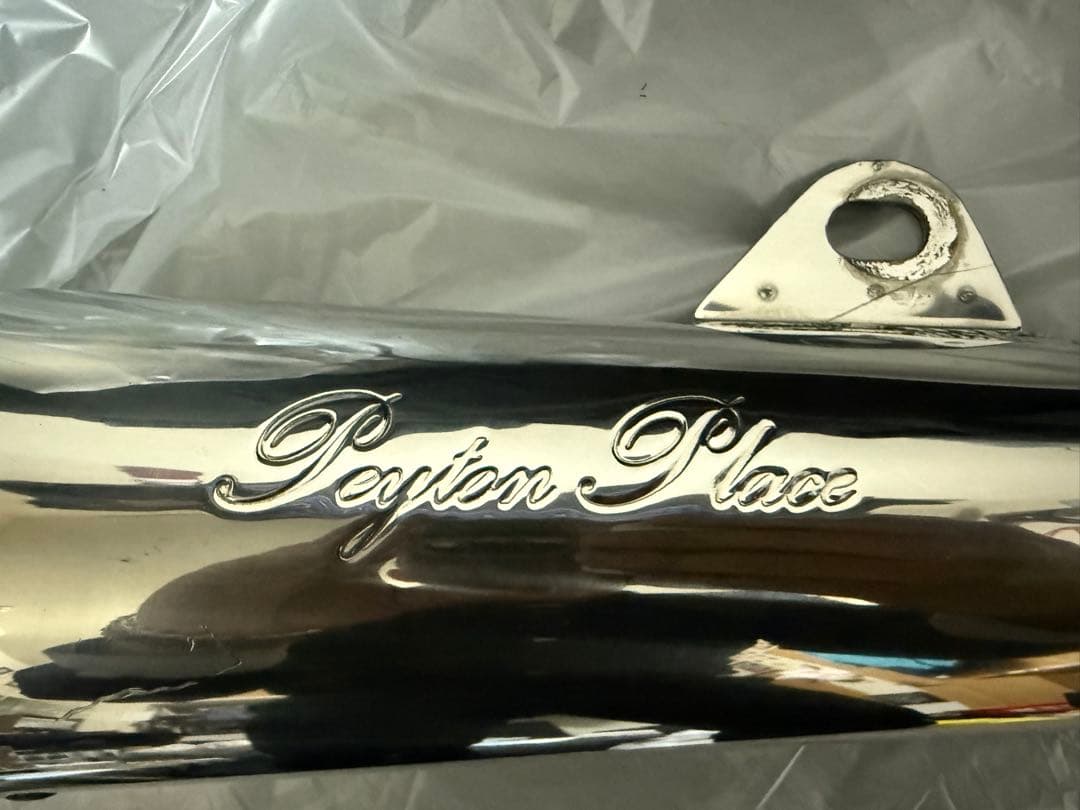 ペイトンプレイス　SR400Flマフラー メガホンマフラー