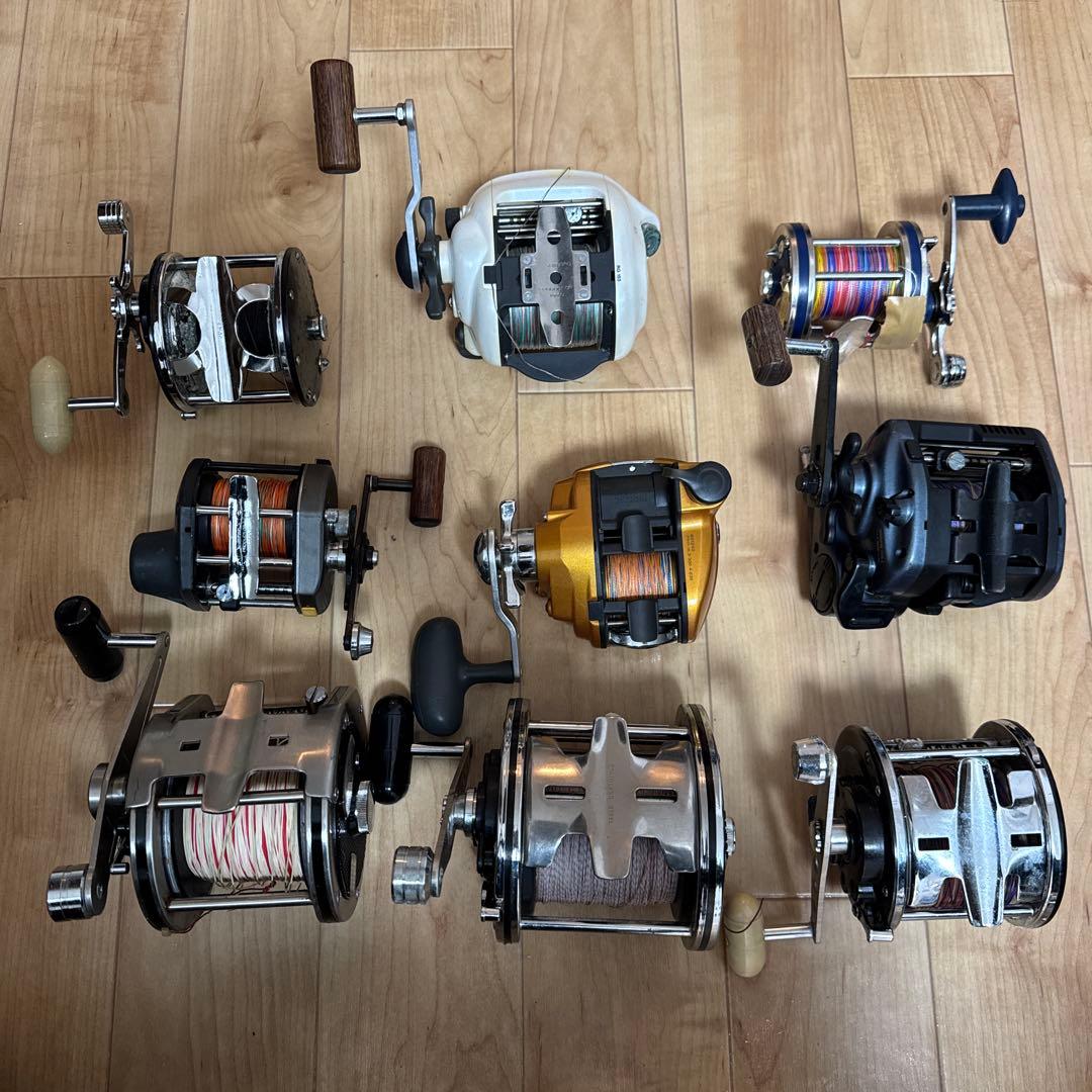 T*G様 電動リール 3点 リール6点 セット