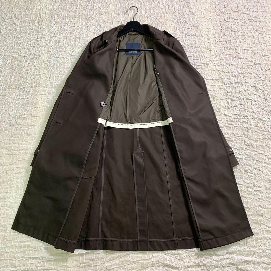 MaxMara マックスマーラ トレンチコート ダークブラウン コットン
