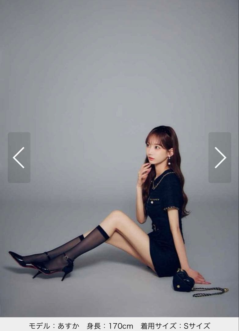 JEWELS あすか着用ドレス Sサイズ