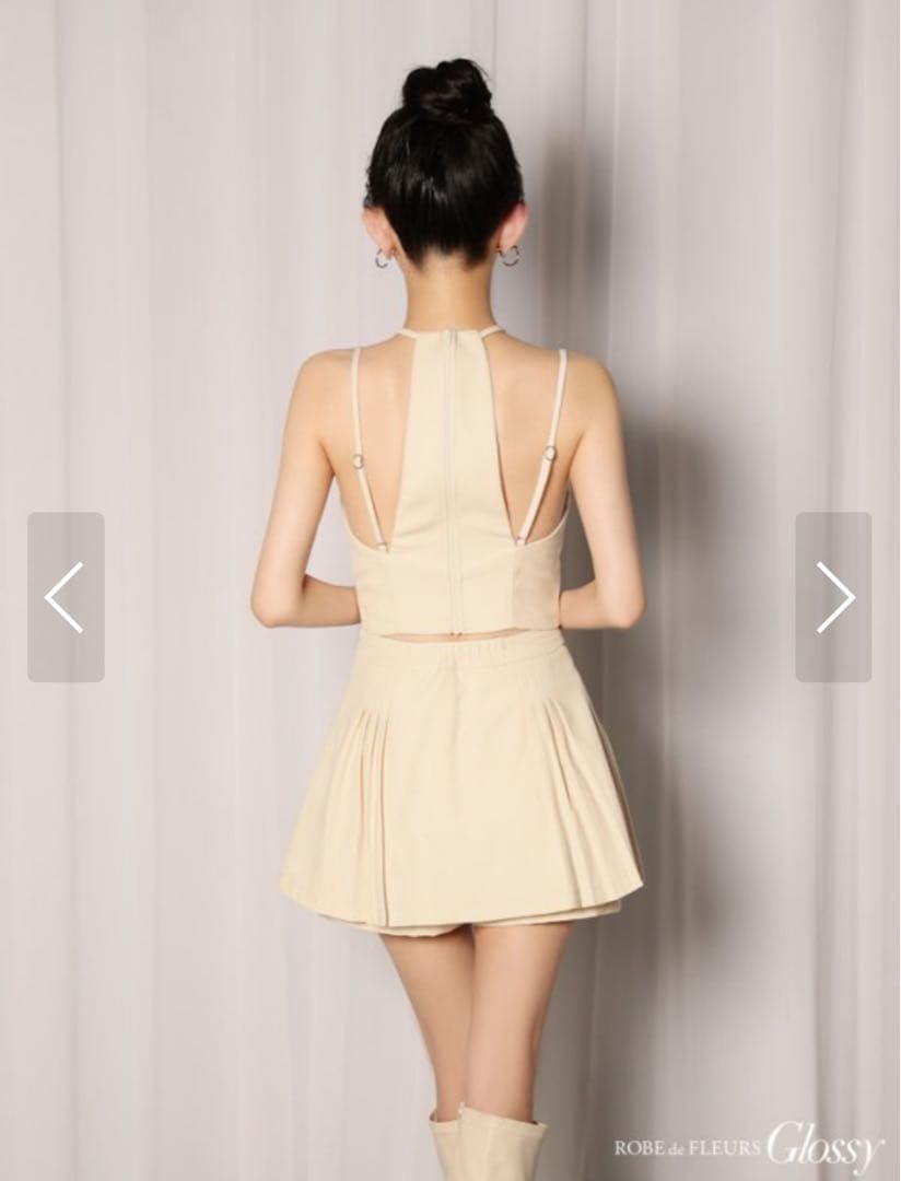 ROBE de FLEURS ダークグレー セットアップ M