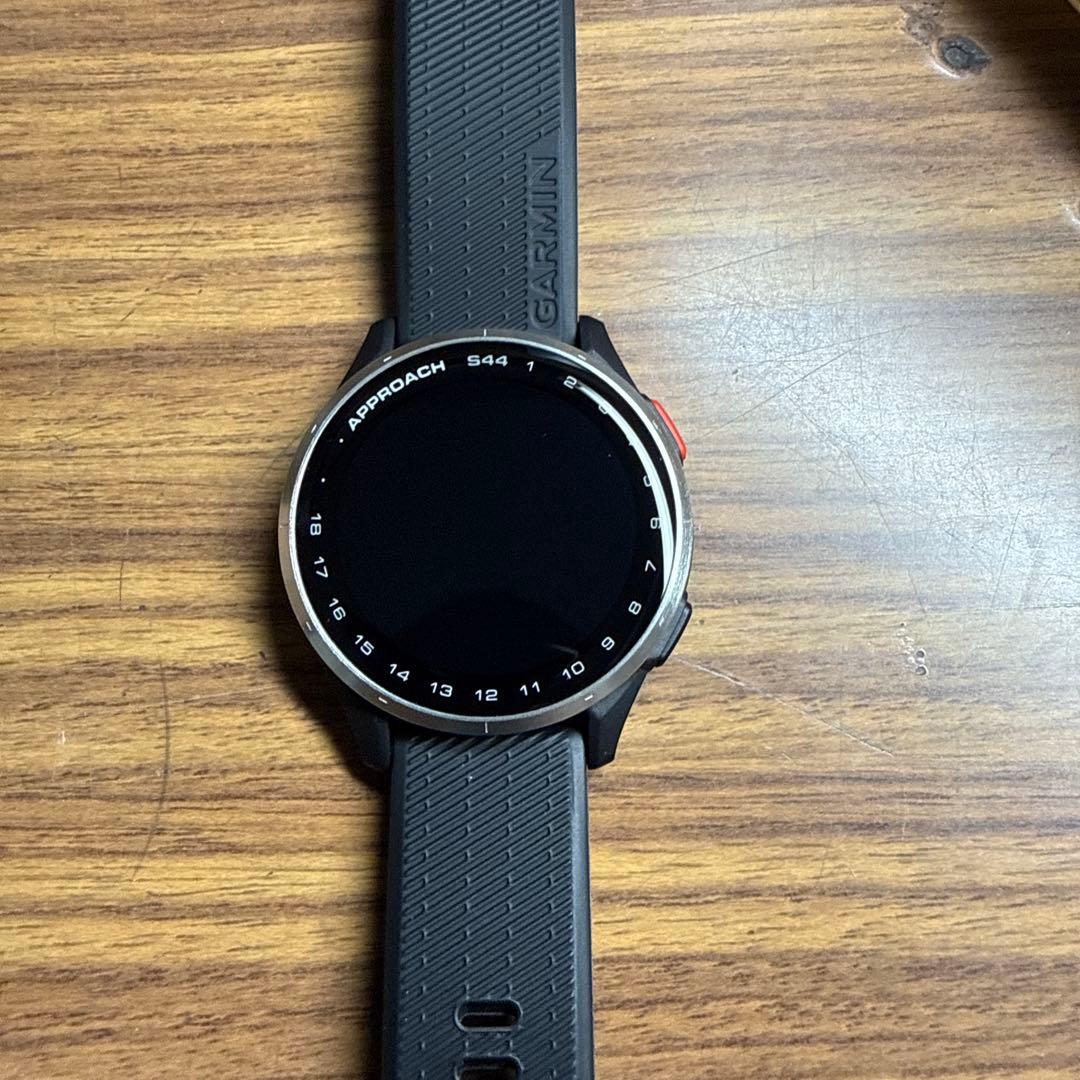 美品　Garmin Approach S44 スマートウオッチ　保証期間内