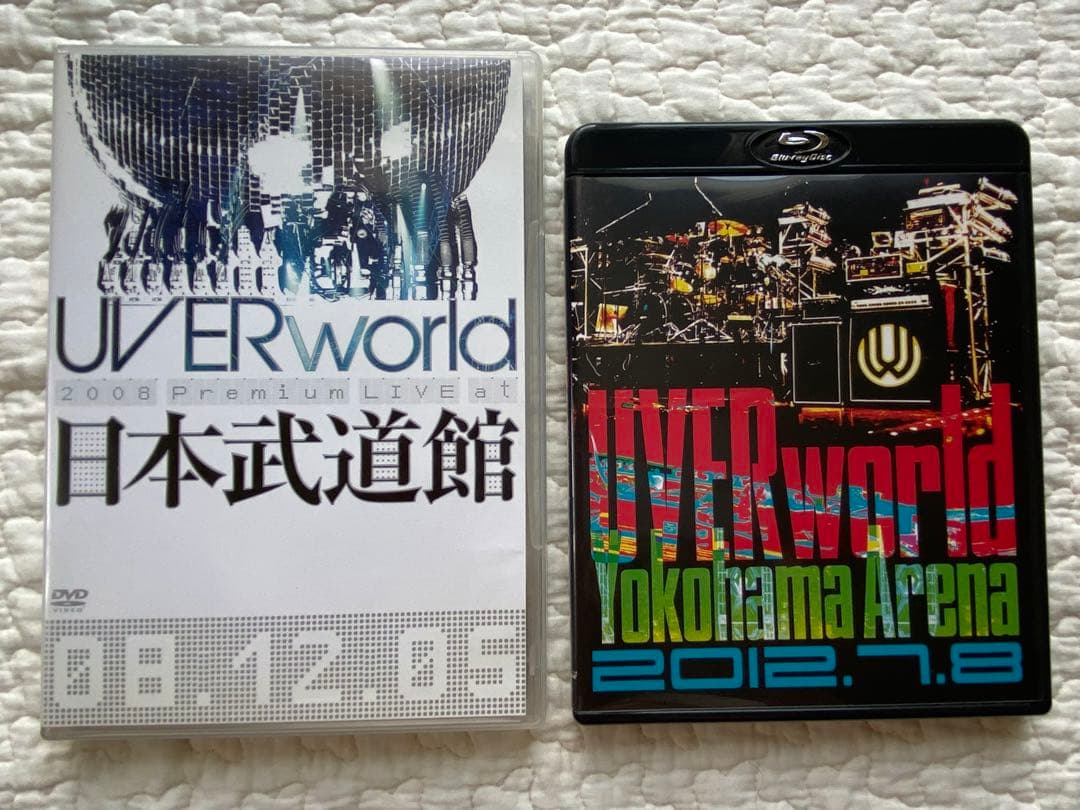 UVERworld ライブDVD 他12枚まとめ売り