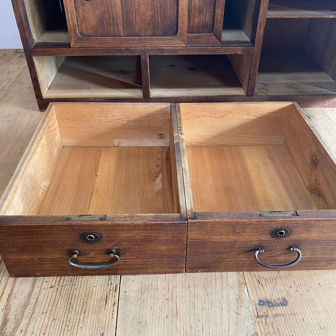 アンティーク チェスト 箪笥 ローボード テレビ台 昭和レトロ z825