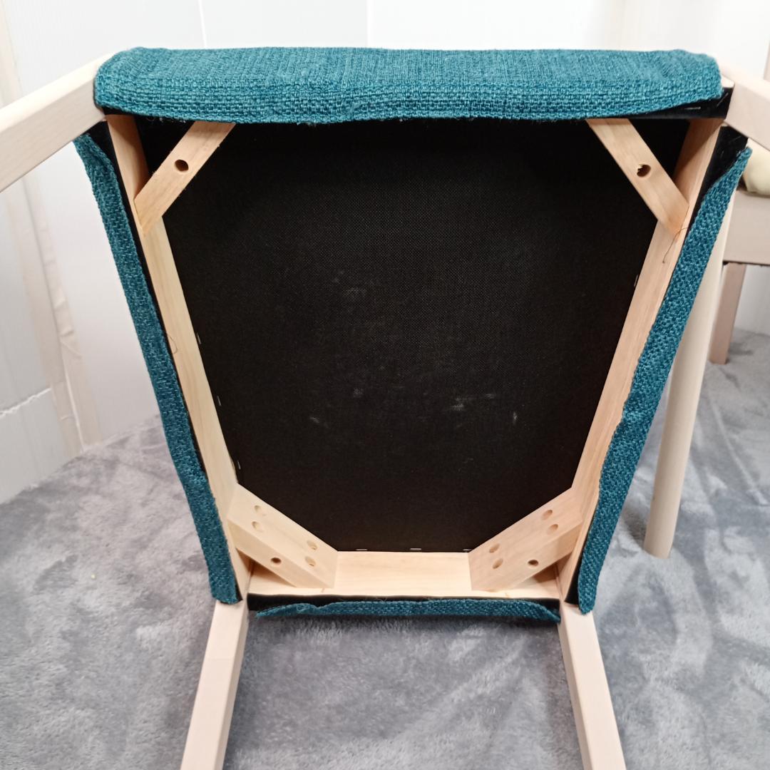 【2脚セット】ニトリ アルナス ダイニングチェア 天然木