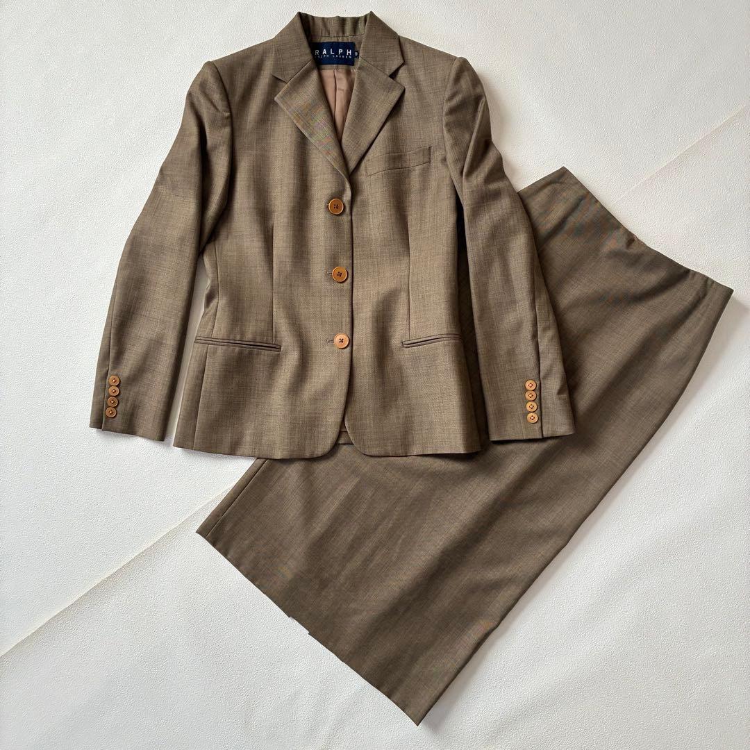 【専用】 ☆週末値下げ☆RALPH LAUREN ウール ロングスカート スーツ
