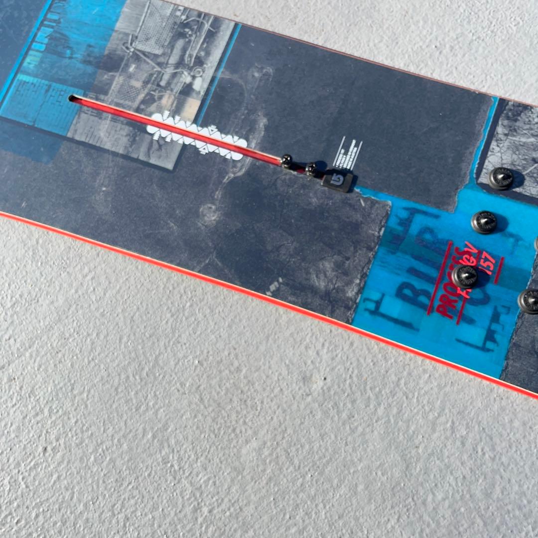 バートン スノーボード Process 157cm Flying V カバー付