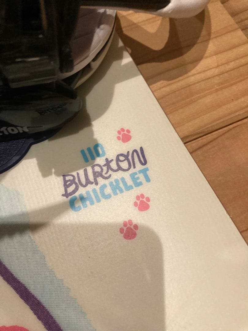 キッズ、ジュニア用サイズ110　BURTON スノーボード バインディングセット
