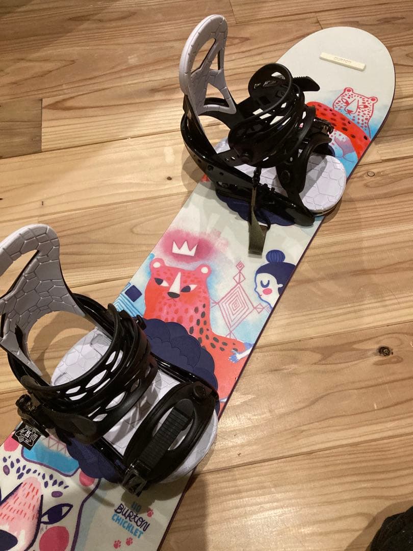 キッズ、ジュニア用サイズ110　BURTON スノーボード バインディングセット