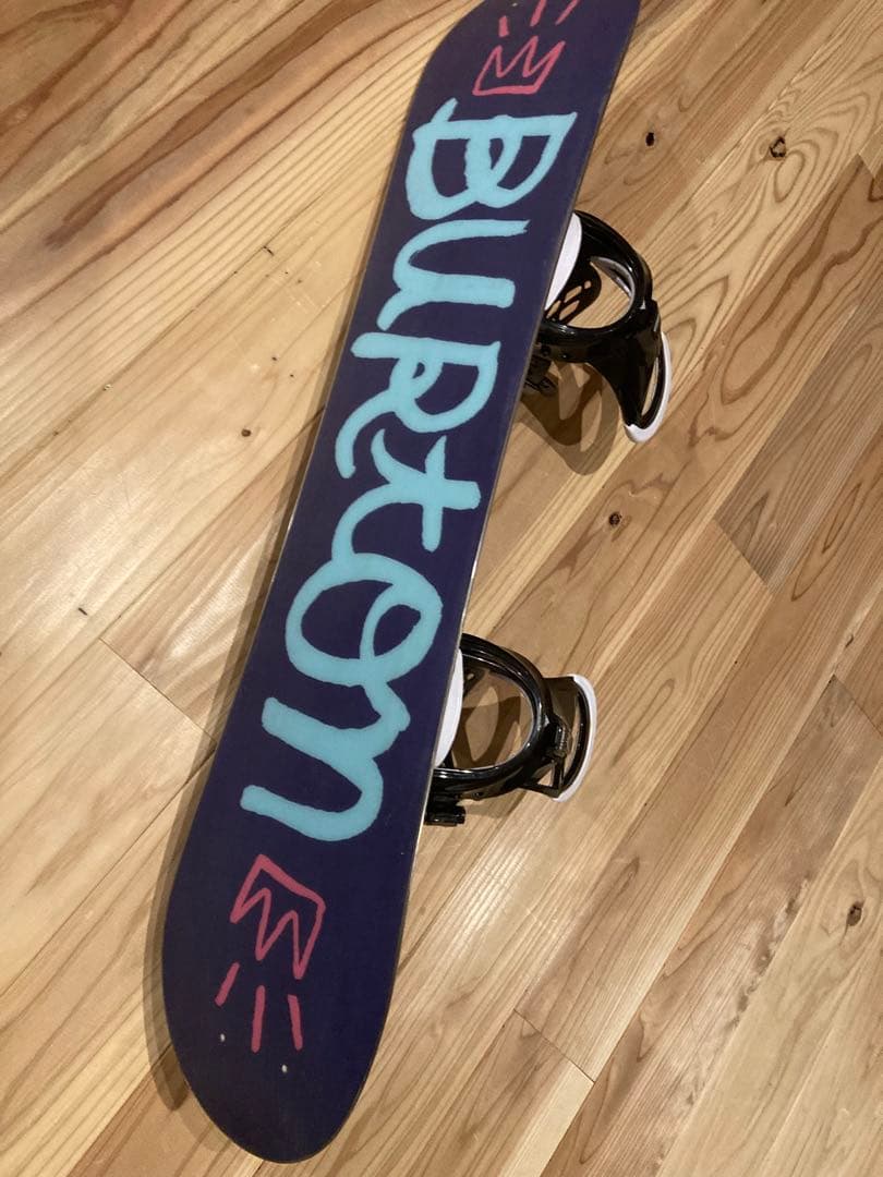 キッズ、ジュニア用サイズ110　BURTON スノーボード バインディングセット