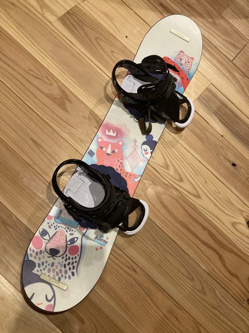 キッズ、ジュニア用サイズ110　BURTON スノーボード バインディングセット