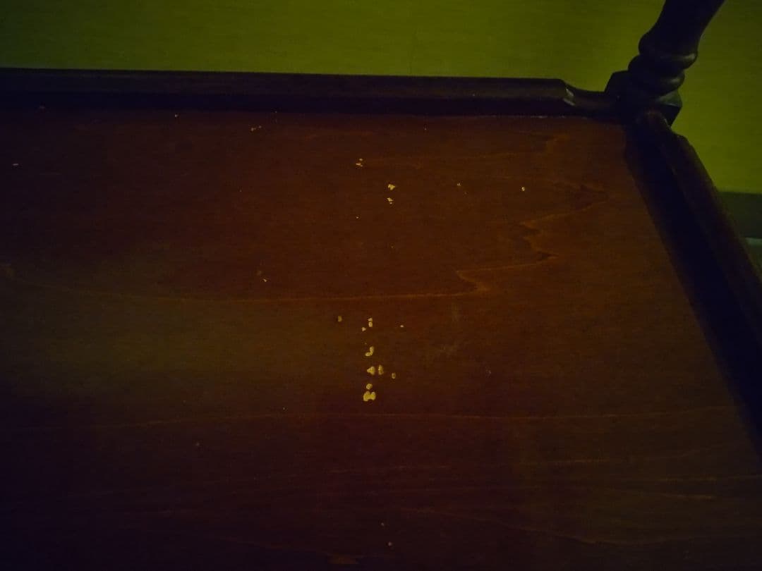 ぷるぷら様 送料込 カリモク コロニアル キッチンワゴン 引き出し付き