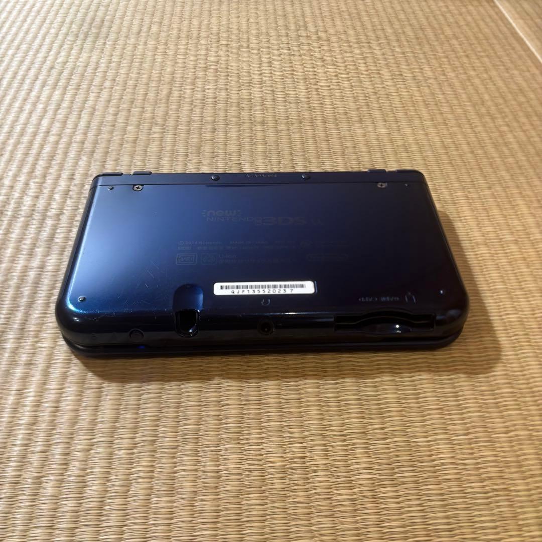 New Nintendo 3DS LL メタリックブルー 動作良好 SDカード