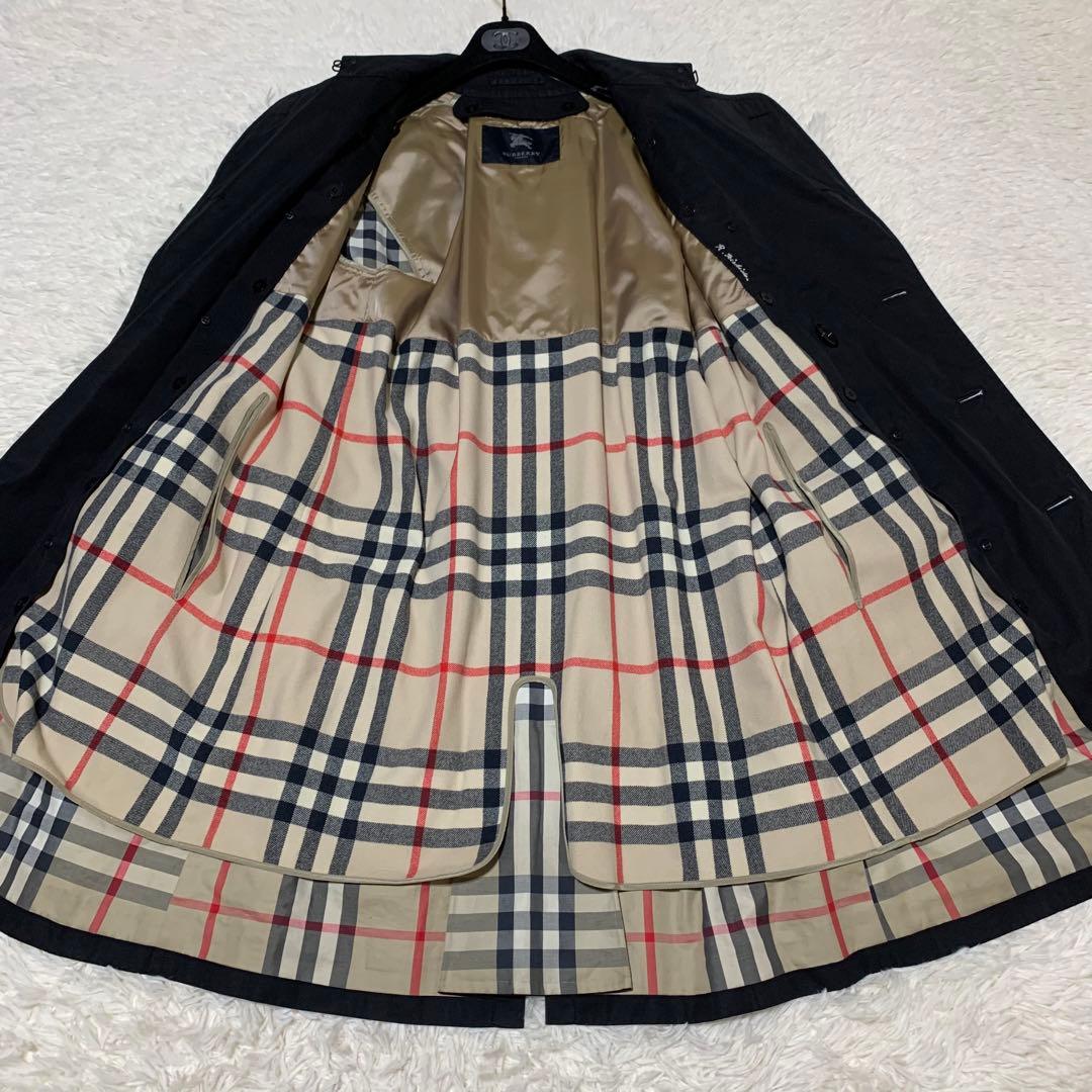 美品　バーバリーロンドン　トレンチコート　メガチェック　ライナー　ベルト