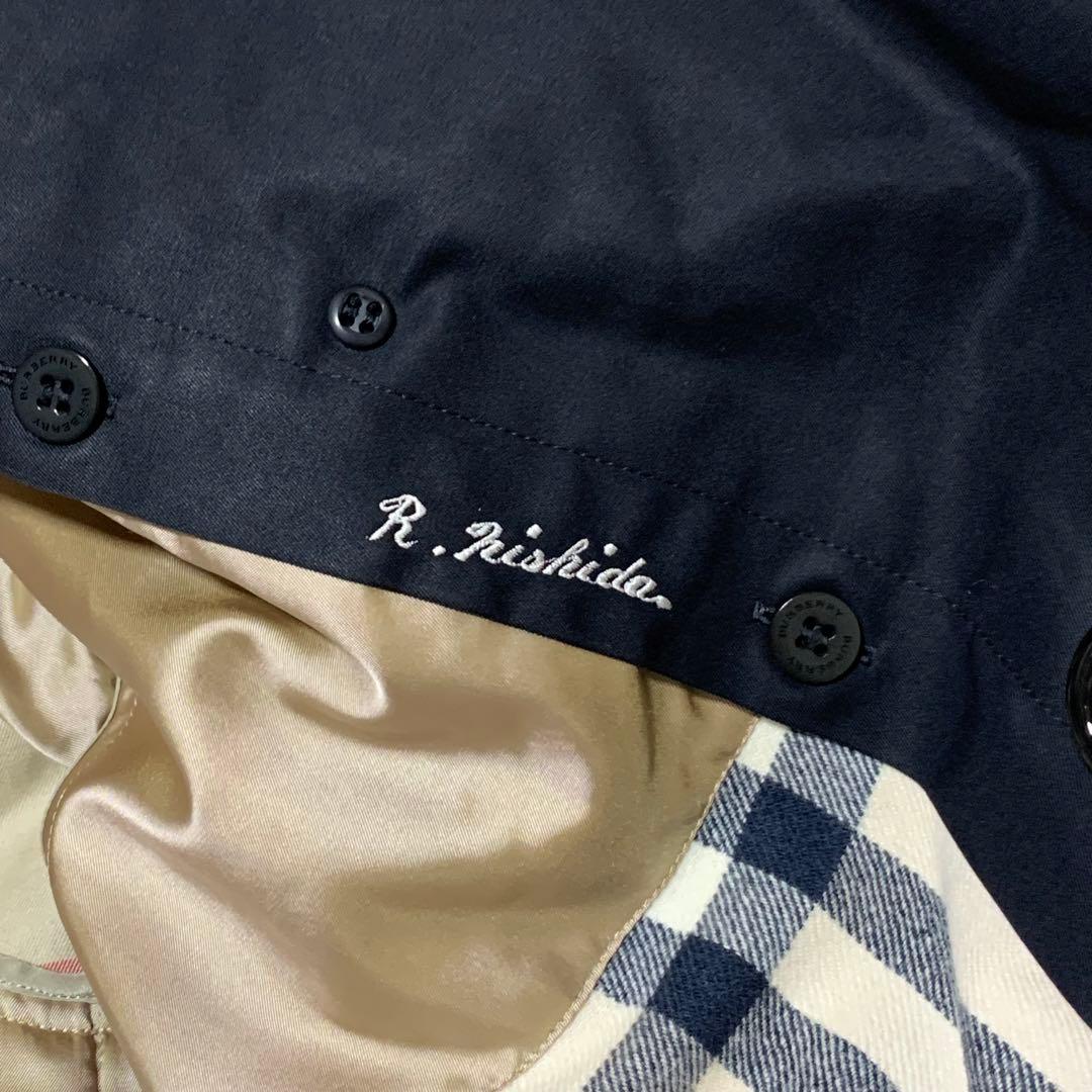 美品　バーバリーロンドン　トレンチコート　メガチェック　ライナー　ベルト