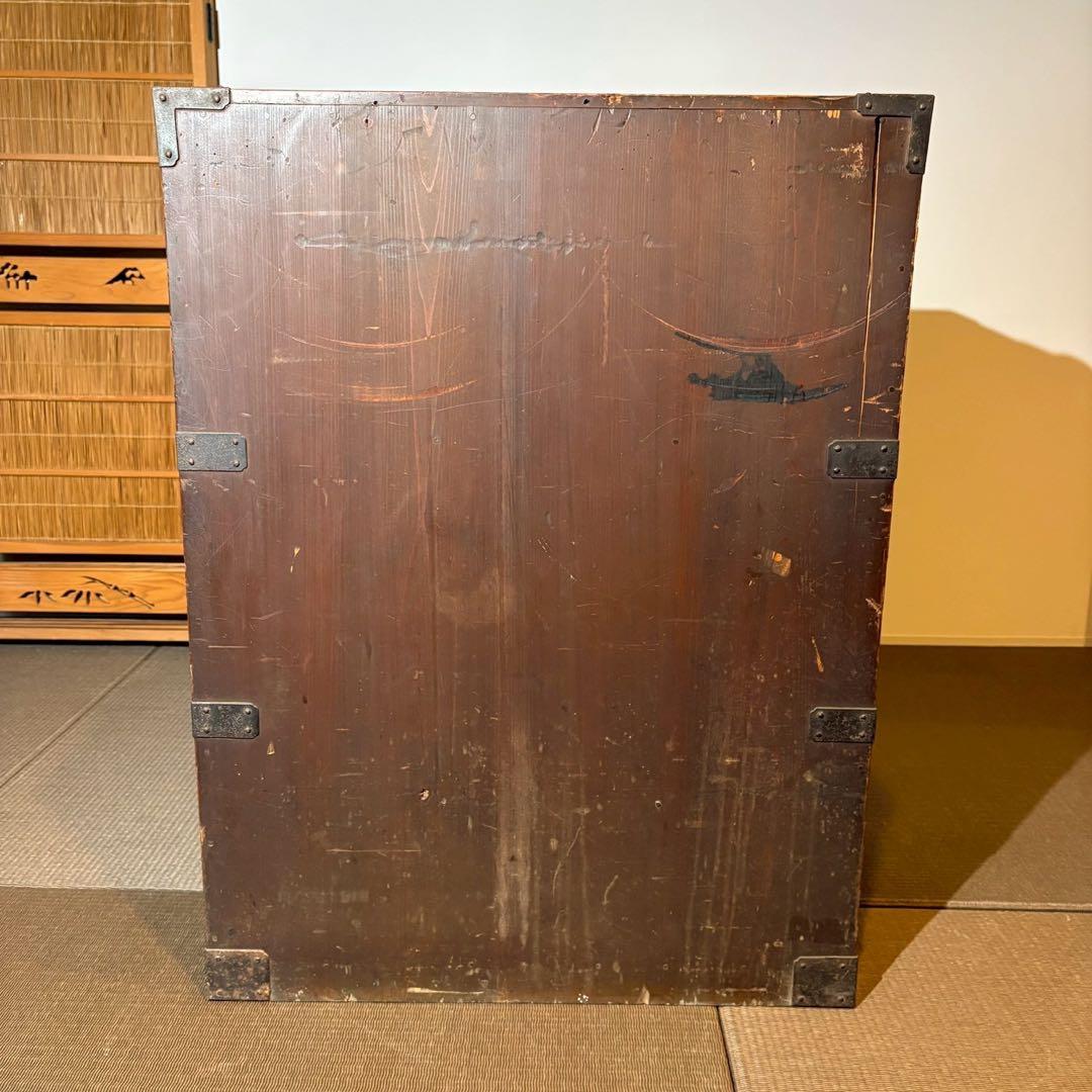 帳場箪笥　船箪笥 船金庫 古民具 箪笥 銭箱 銭函 時代箪笥 小箪笥 時代箱
