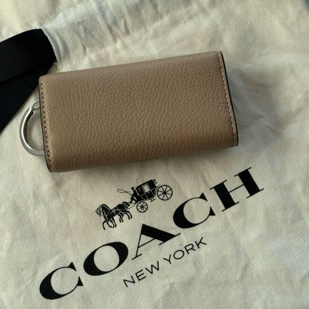 【新品•正規品】COACH コーチ　エッセンシャル 6 リング キー ケース