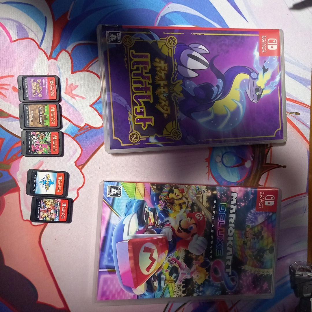 ポケットモンスター バイオレット & マリオカート8 デラックス セット