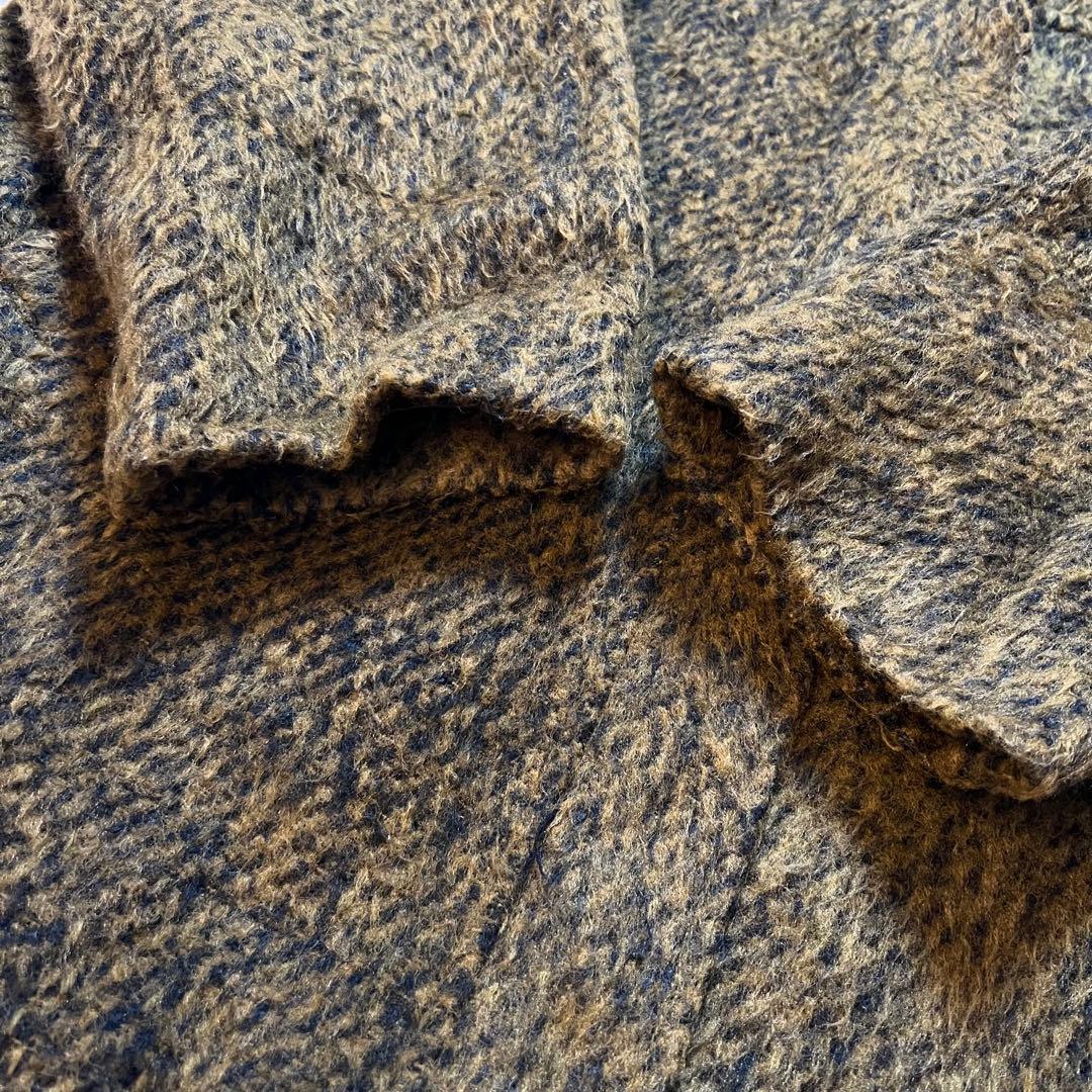 美品✨ hellam シャギースタンドカラーコート マスタード