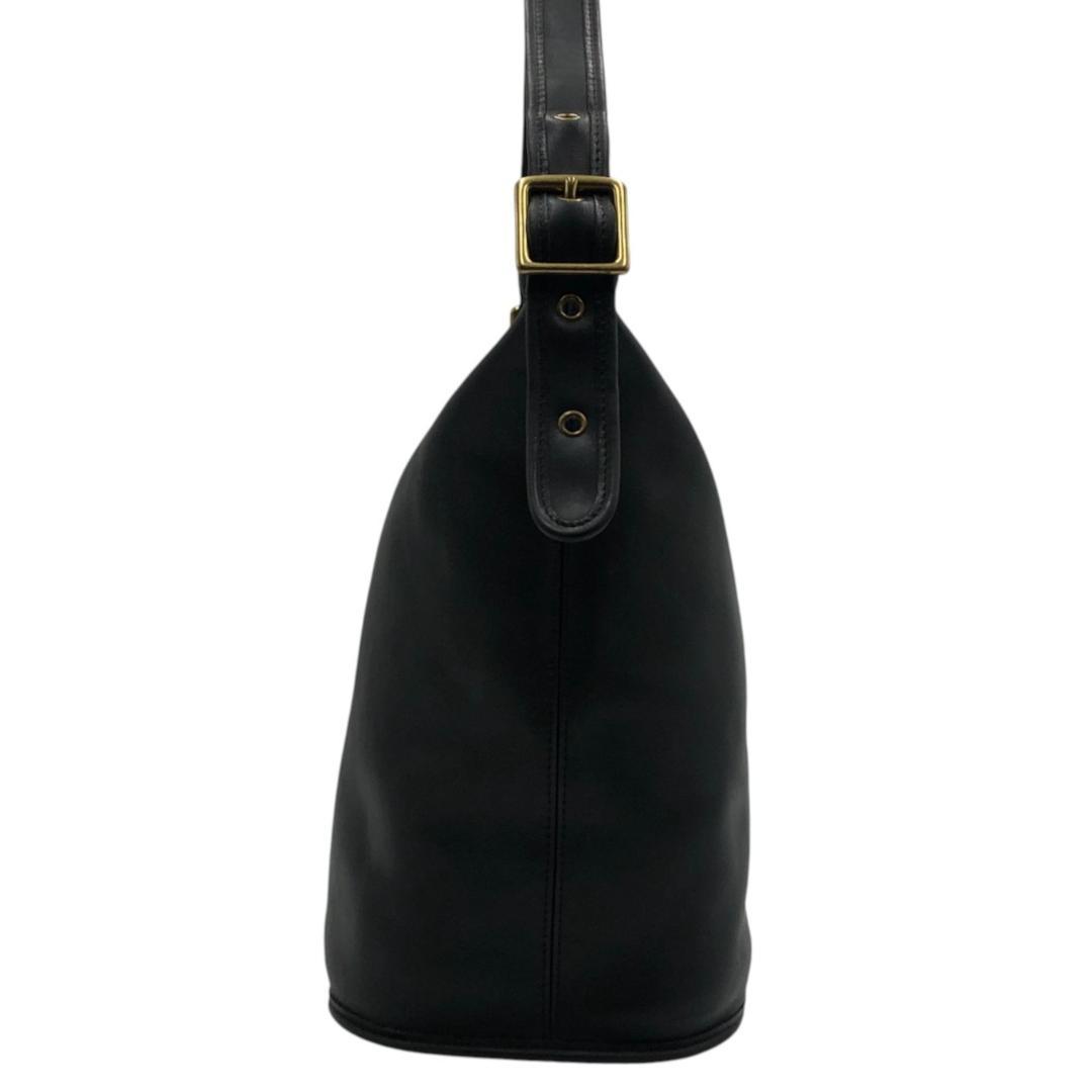 【美品】オールドコーチ　OLD COACH　ダッフルバッグ　バケツ型　ブラック