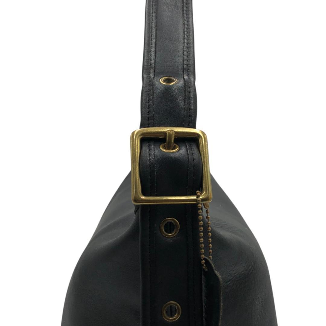 【美品】オールドコーチ　OLD COACH　ダッフルバッグ　バケツ型　ブラック