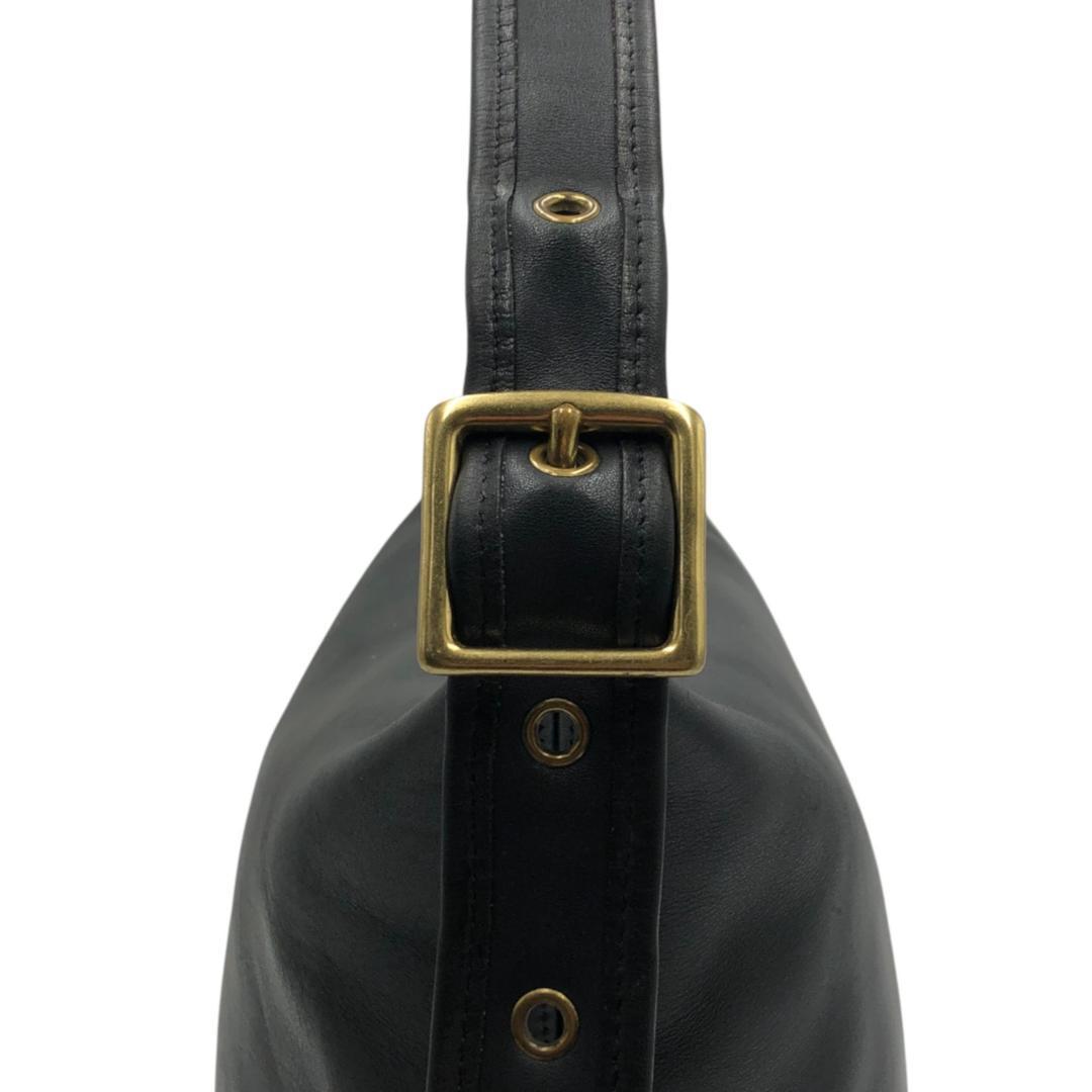 【美品】オールドコーチ　OLD COACH　ダッフルバッグ　バケツ型　ブラック