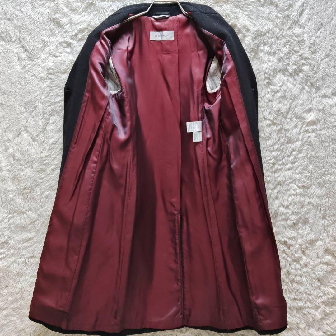 スポーツマックス マックスマーラ ウール ロングコート 極美品