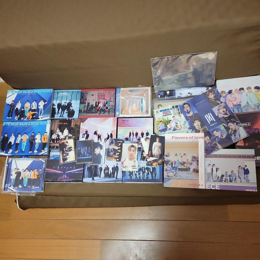 MONSTA X アルバムCD＆シングルCD＆DVD＆会報のセット