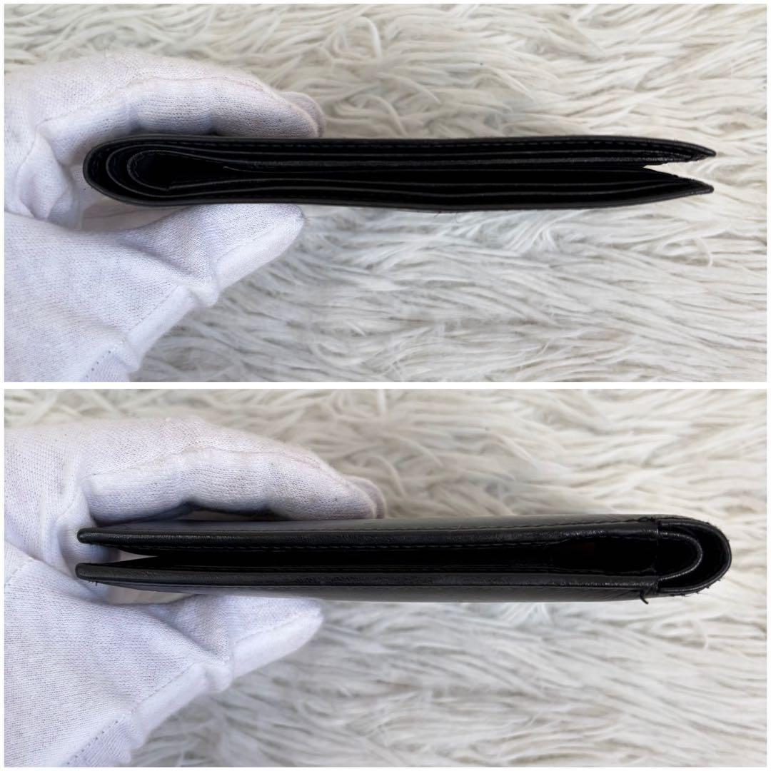 未使用品✨Cartier カルティエ パシャ 二つ折り財布 お札入れ ブラック