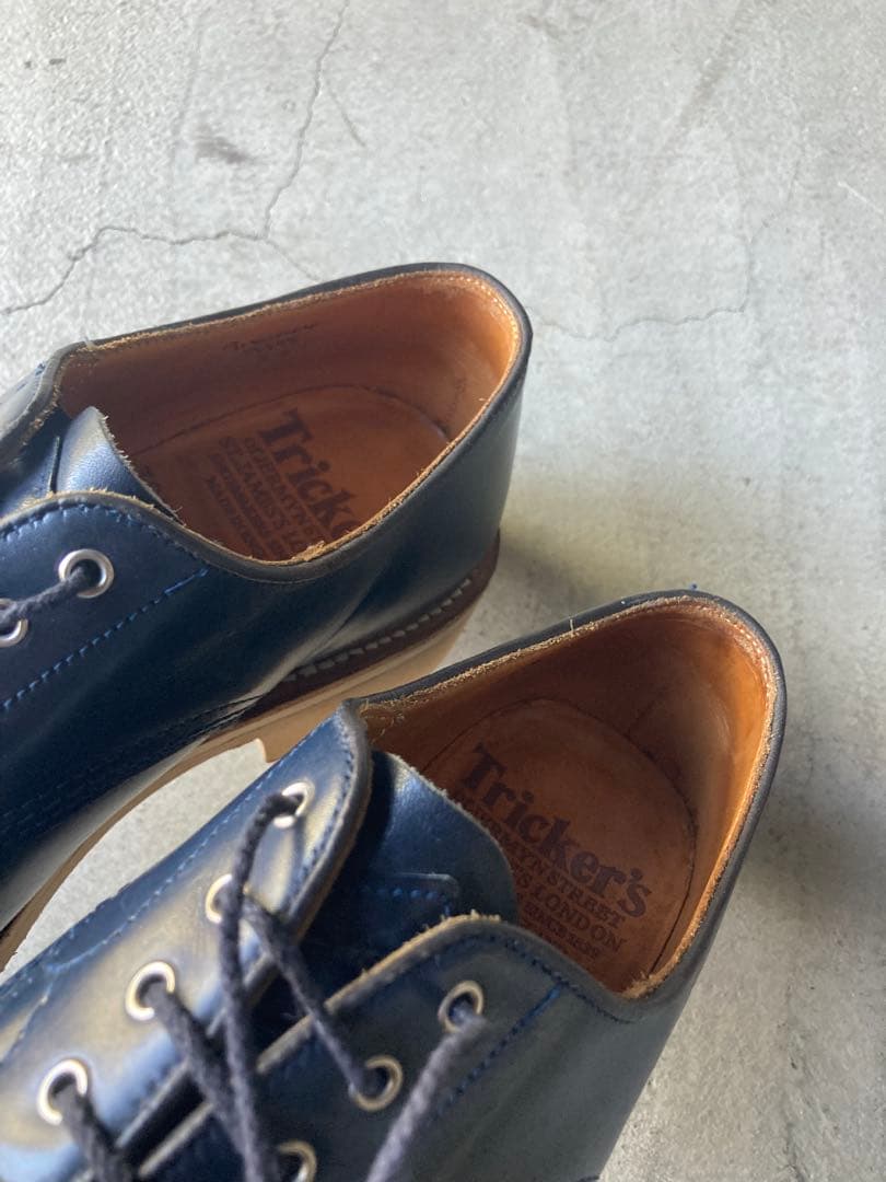 Tricker's TOMORROWLAND別注 ストレートチップシューズ