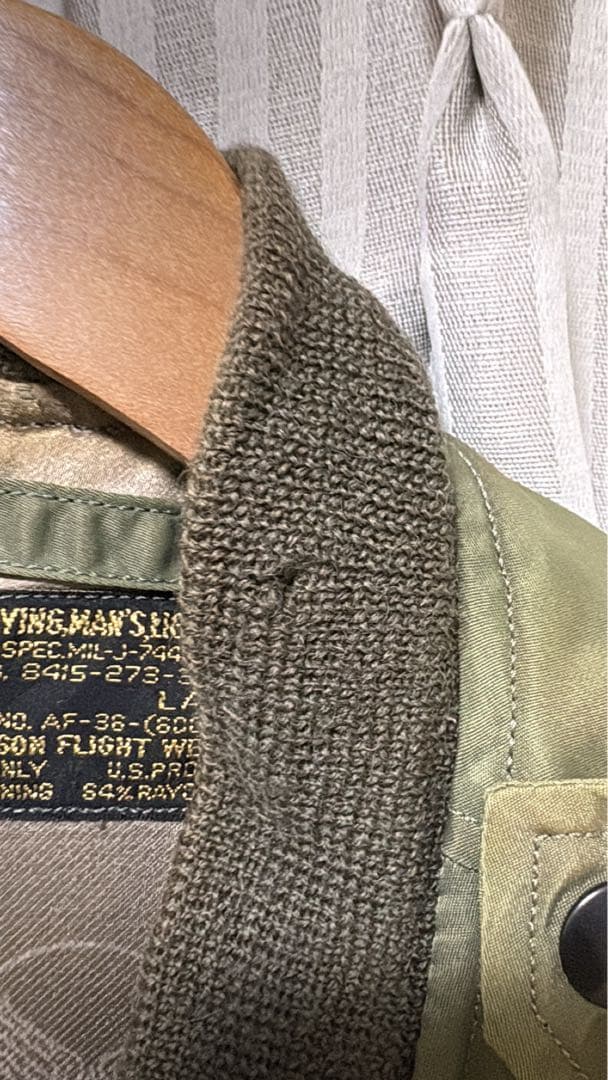 【バズリクソンズ】50s復刻L-2Bフライトジャケット