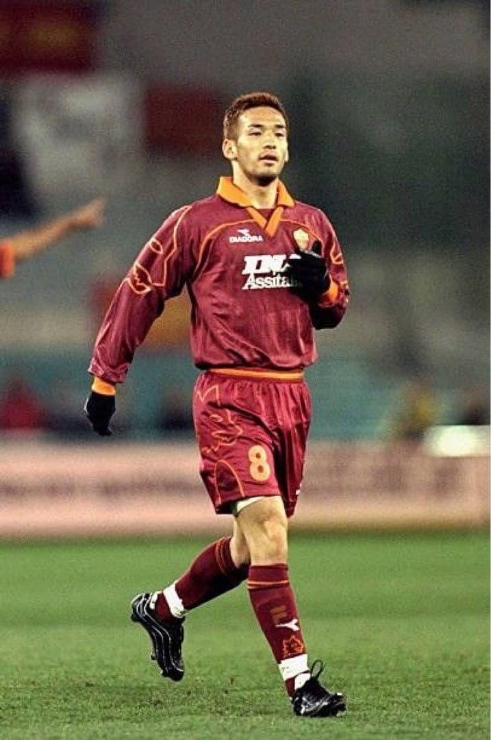 【ASローマ】長袖　中田英寿 99-00 8番 レジェンド 希少　Mサイズ