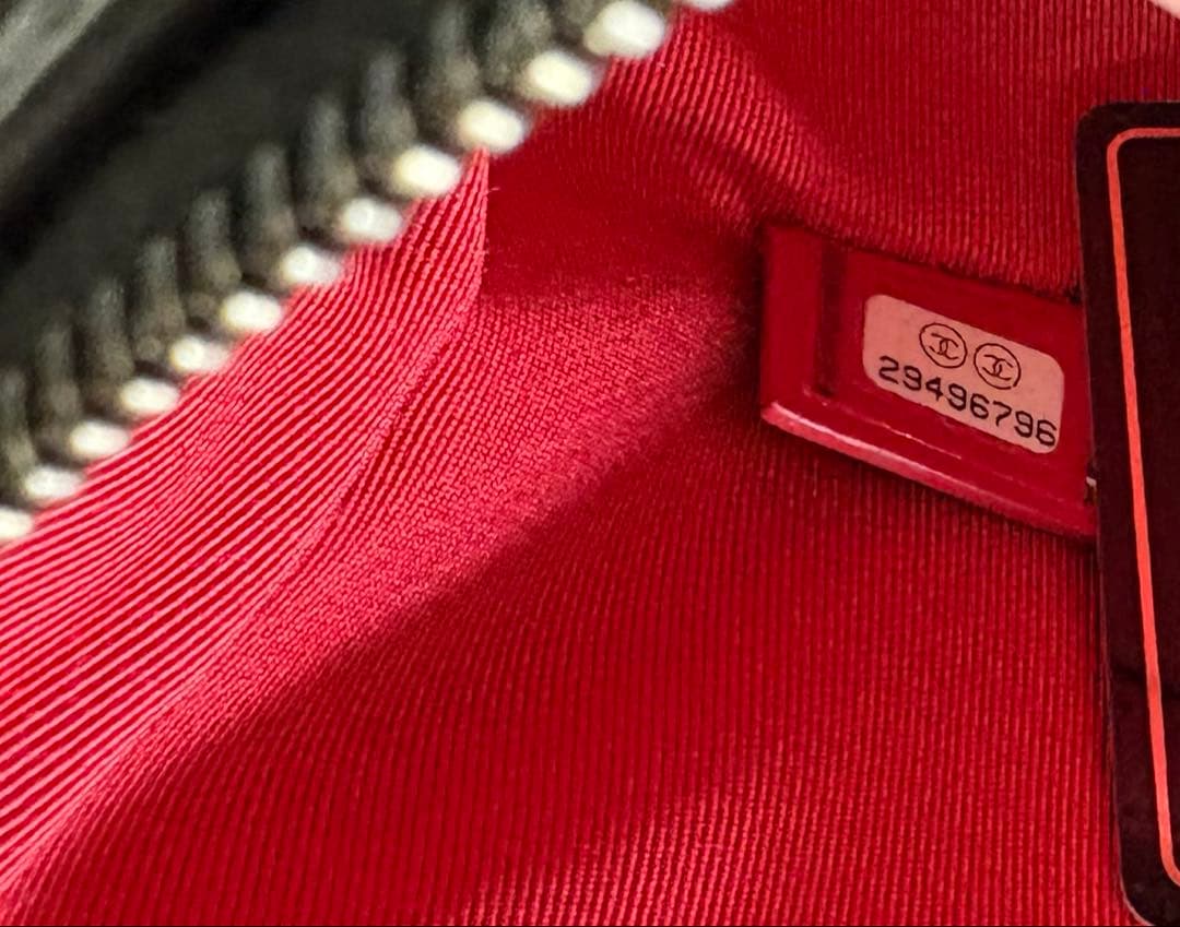 美品　シャネル ガブリエル クラッチ バッグ ブラック　レア　ロゴストラップ