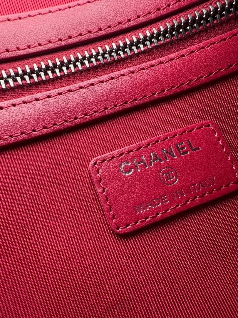 美品　シャネル ガブリエル クラッチ バッグ ブラック　レア　ロゴストラップ