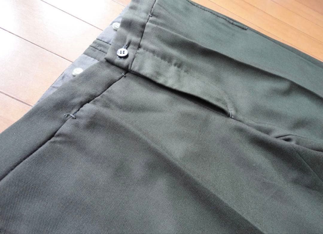貴重 sartoria pirozzi ビスポーク ベルトレス スラックス