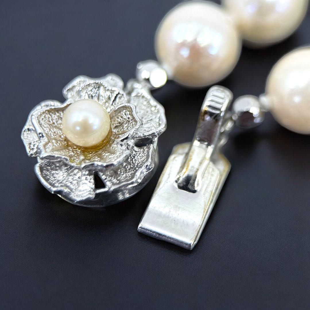 【高島屋購入品】最高峰　アコヤ　大珠　本真珠　パール　ネックレス　8.8mm