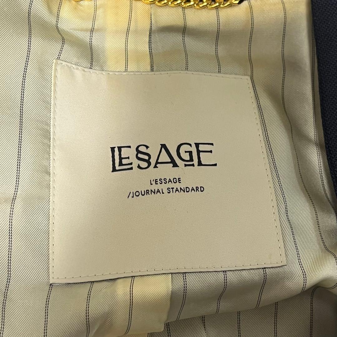 2023FW♡ジャーナルスタンダードレサージュ　ノーカラー金釦ジャケット　日本製