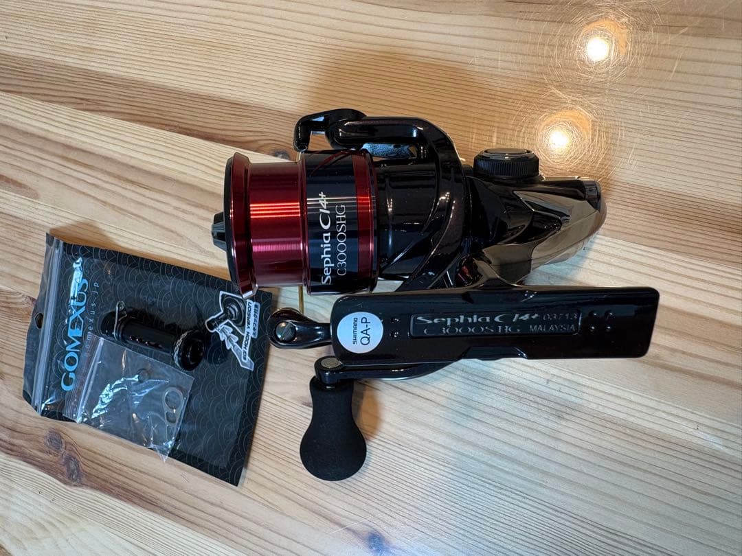 未使用 シマノ 17 セフィア CI4+ C3000SHG ゴメクサス付