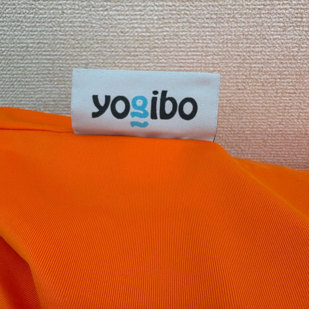 【未使用】Yogibo　mini　ヨギボー　ミニ オレンジ