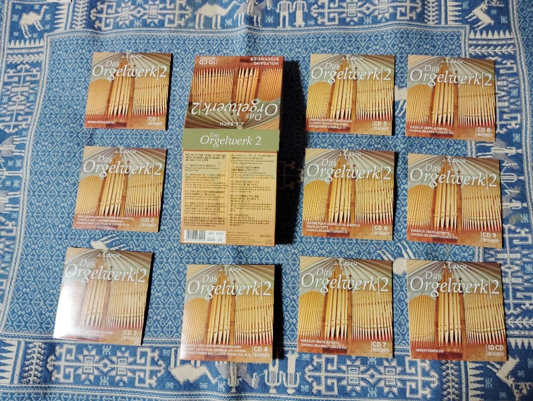 【端数切り落とし、さらにお値下げ】バッハ　オルガンワークスCD20枚