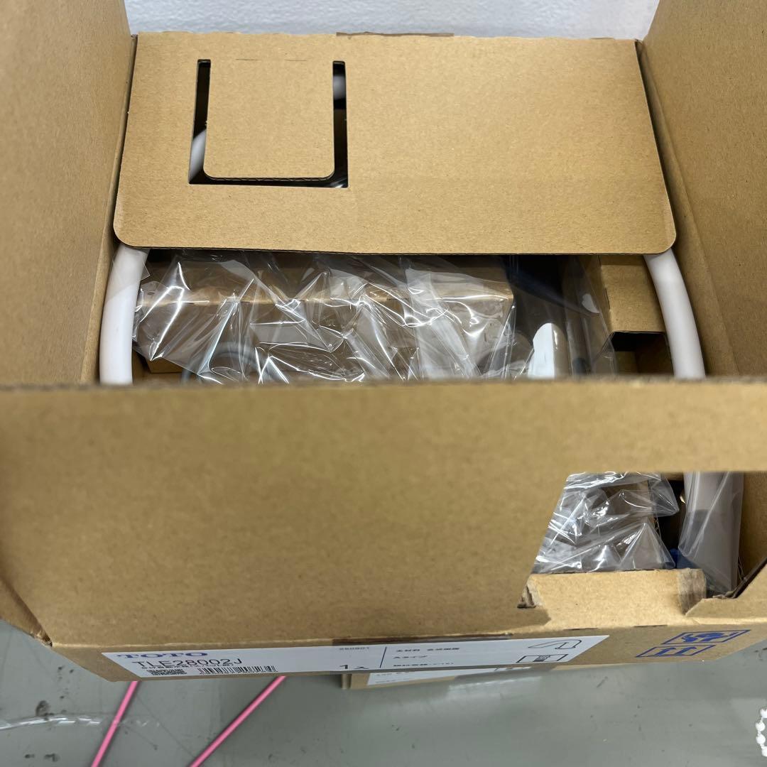 【※スパウト部のみ開封済み】TOTO TLE28SS1W 自動水栓