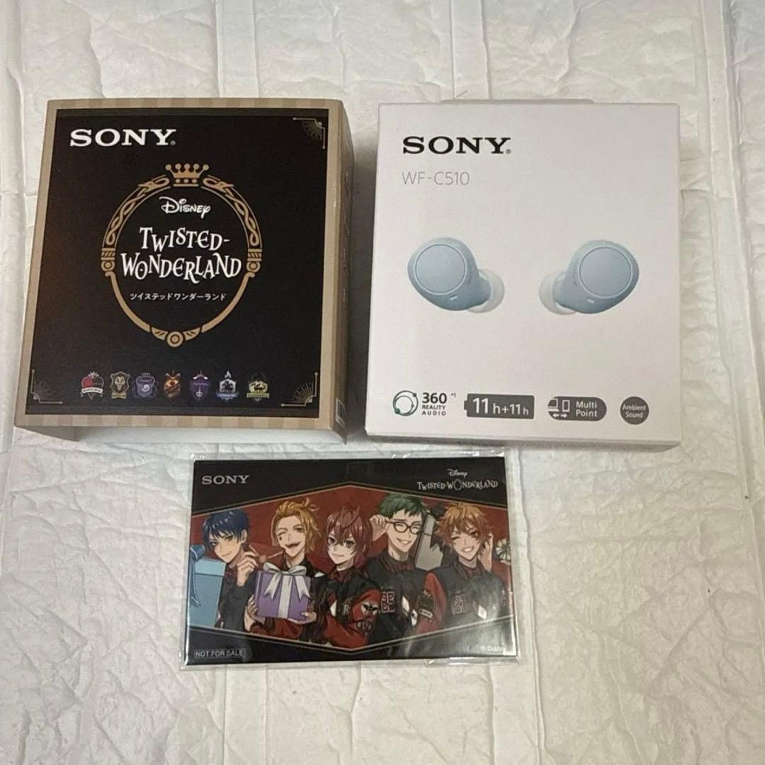 ソニーワイヤレスイヤホン　ディズニーツイステッドワンダーランドEdition