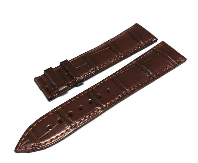 【正規品未使用】上質ワニ革ベルト　21-18ミリ　ピアジェ