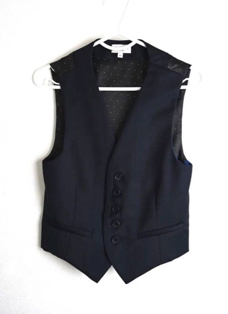 Paul Smith JUNIOR 紺 スーツ上下＋ジレ